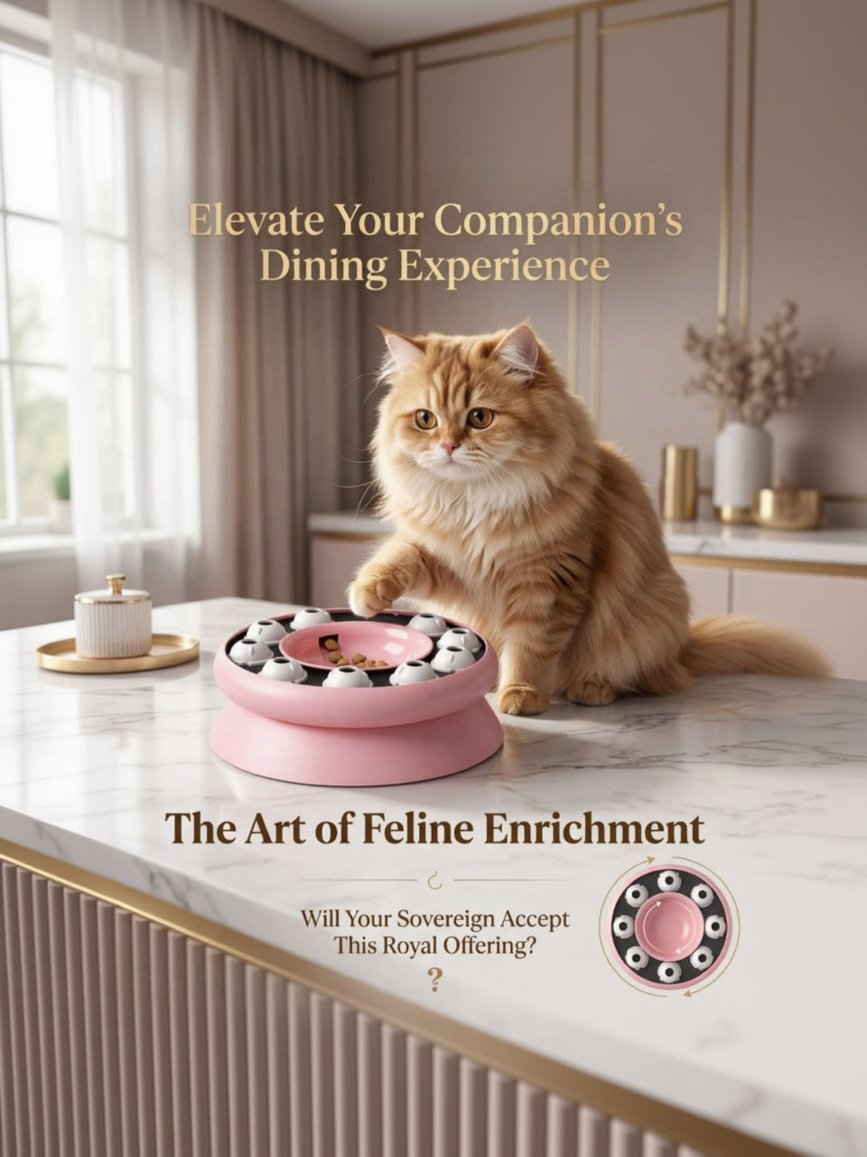 Cat Feeding Training