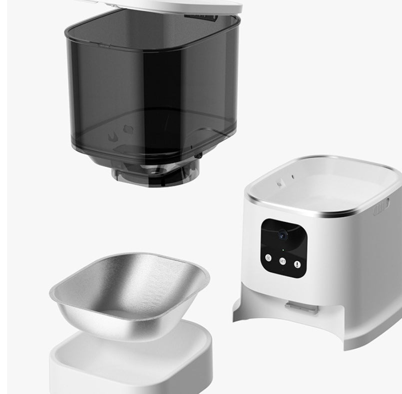 Intelligent automatic pet feeder (VIDEO APP)