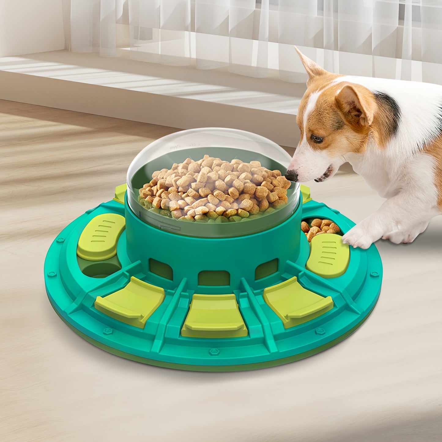 Interactive Pet Puzzle Toy For IQ Improvement And Slow Feeding