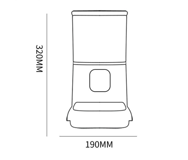 Intelligent automatic pet feeder (VIDEO APP)