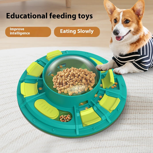 Interactive Pet Puzzle Toy For IQ Improvement And Slow Feeding