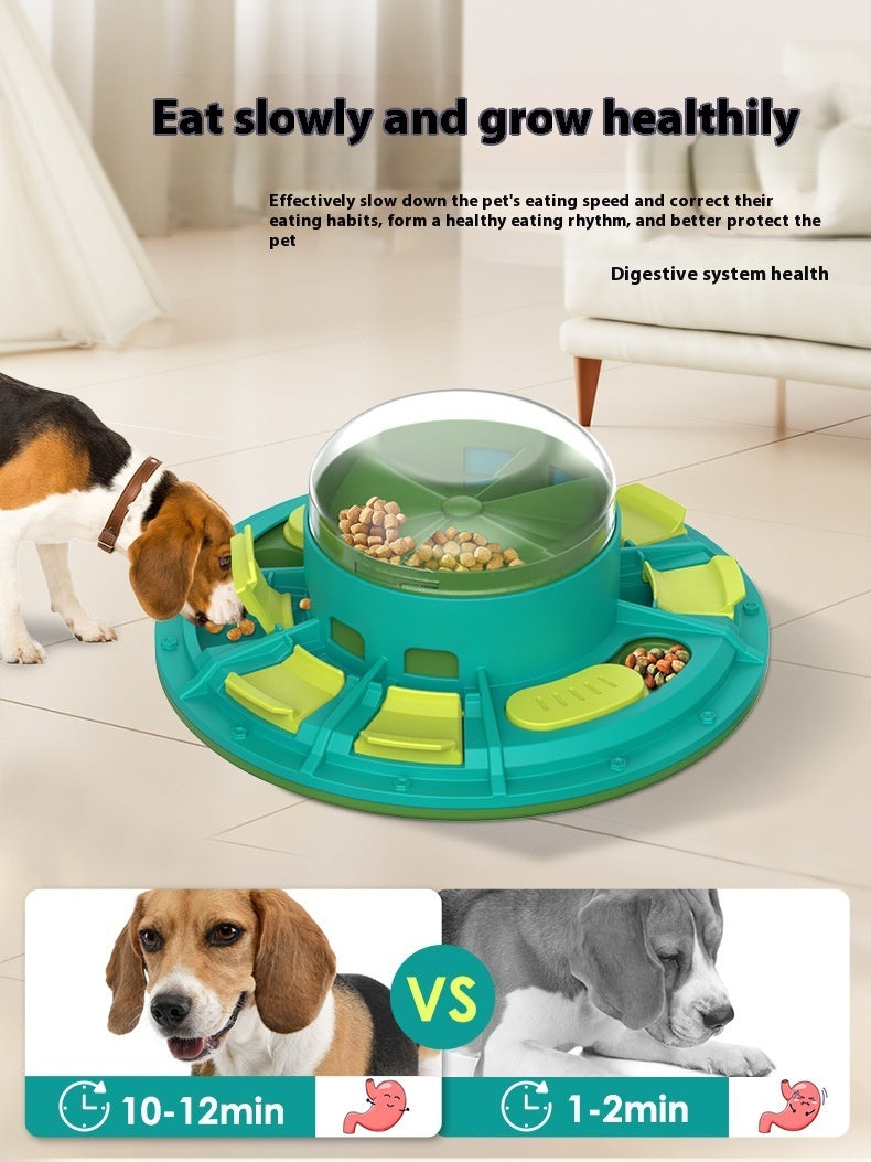 Interactive Pet Puzzle Toy For IQ Improvement And Slow Feeding