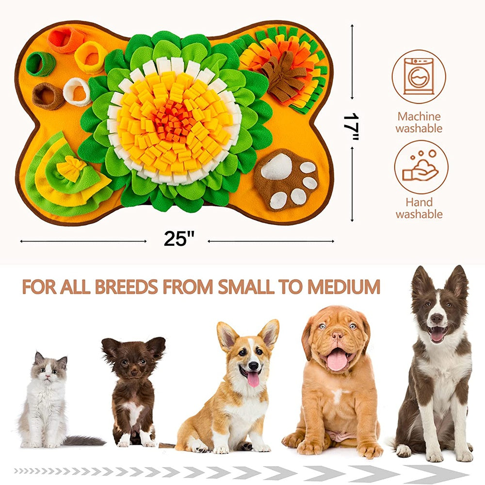 Large Snuffle Mat For Dogs or Cats Interactive Training