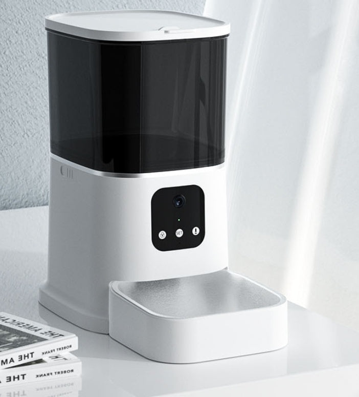 Intelligent automatic pet feeder (VIDEO APP)