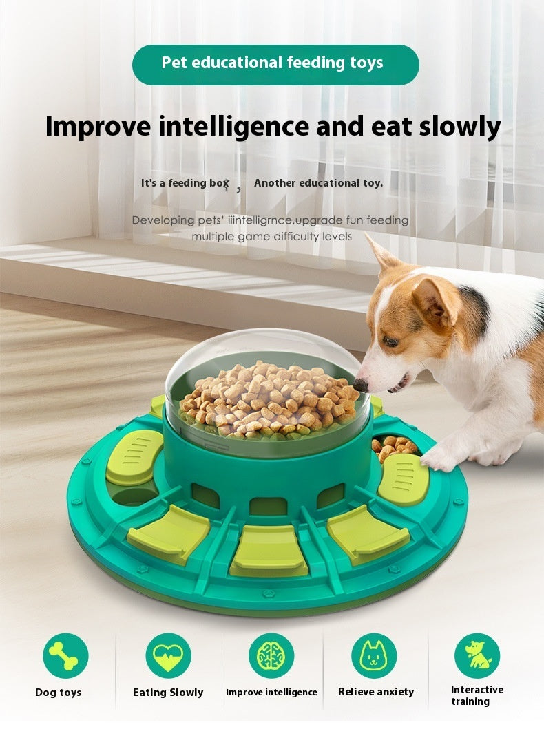 Interactive Pet Puzzle Toy For IQ Improvement And Slow Feeding